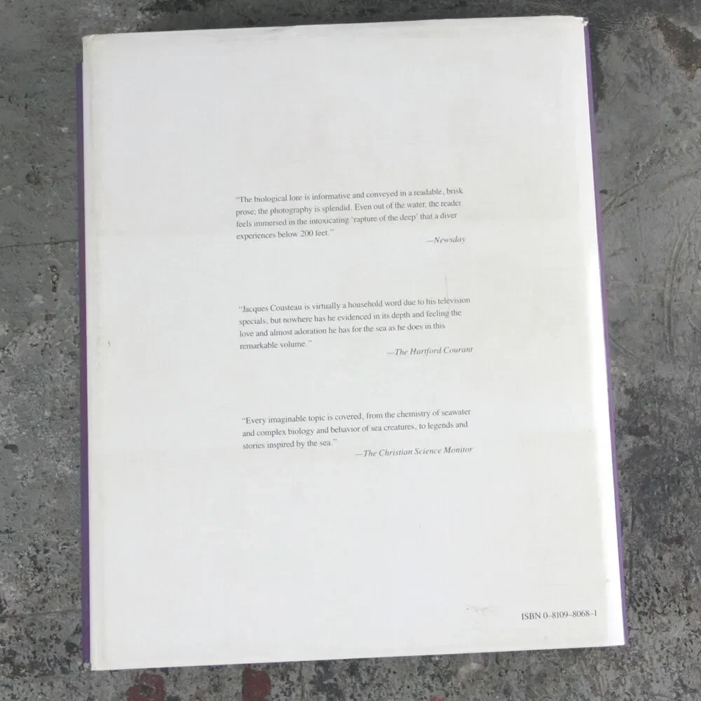 FIRST EDITION Jacques Cousteau The Ocean World, copyright 1979